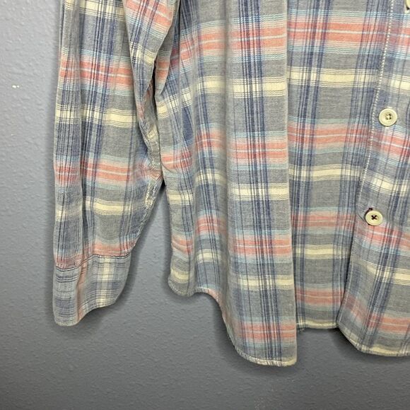 Tommy Bahama Pastel Pink Blue Soft Button Up Collared Shirt Size XXL - Picture 9 of 12
